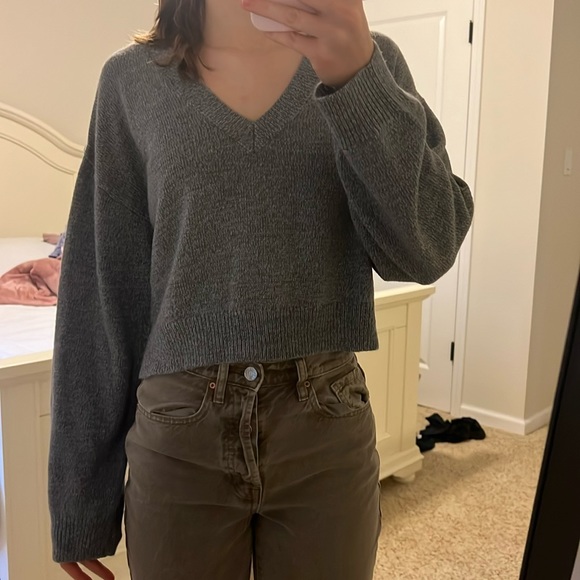 v neck sweater - Picture 1 of 4